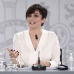 La ministra Portavoz y de Política Territorial, Isabel Rodríguez