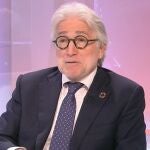 El presidente de Fomento del Trabajo, Josep Sánchez Llibre, en una entrevista para TV3 la semana pasada