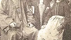 Familia de sefardíes de Bosnia, siglo XIX.