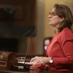 La ministra para la Transición Ecológica y el Reto Demográfico, Teresa Ribera