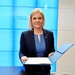 La socialdemócrata Magdalena Andersson se somete este lunes de nuevo a la confianza del Parlamento sueco