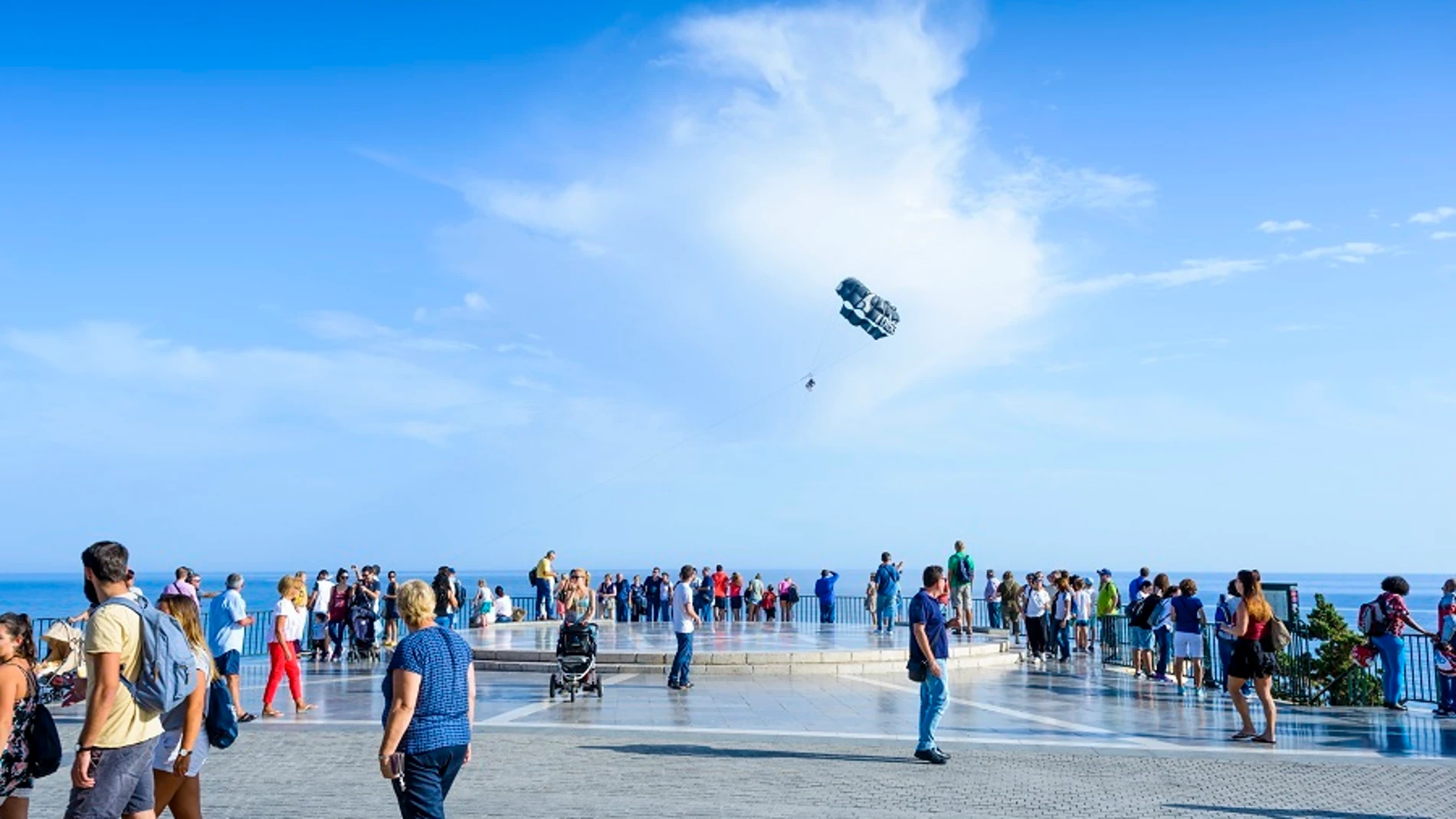 Turistas en la provincia de Málaga