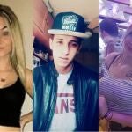 Rocío, Mario y Denisa
