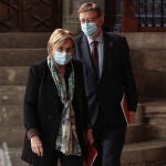 La consellera de Sanidad, Ana Barceló, y el presidente Ximo Puig