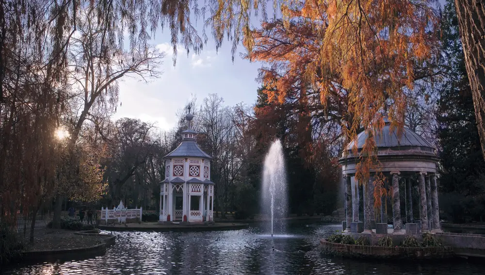 Los jardines de Aranjuez lucen espléndidos en pleno otoño
