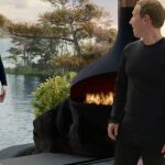 Mark Zuckerberg y su avatar en el metaverso