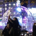 Así lucía ayer el centro de Madrid tras el encendido navideño
