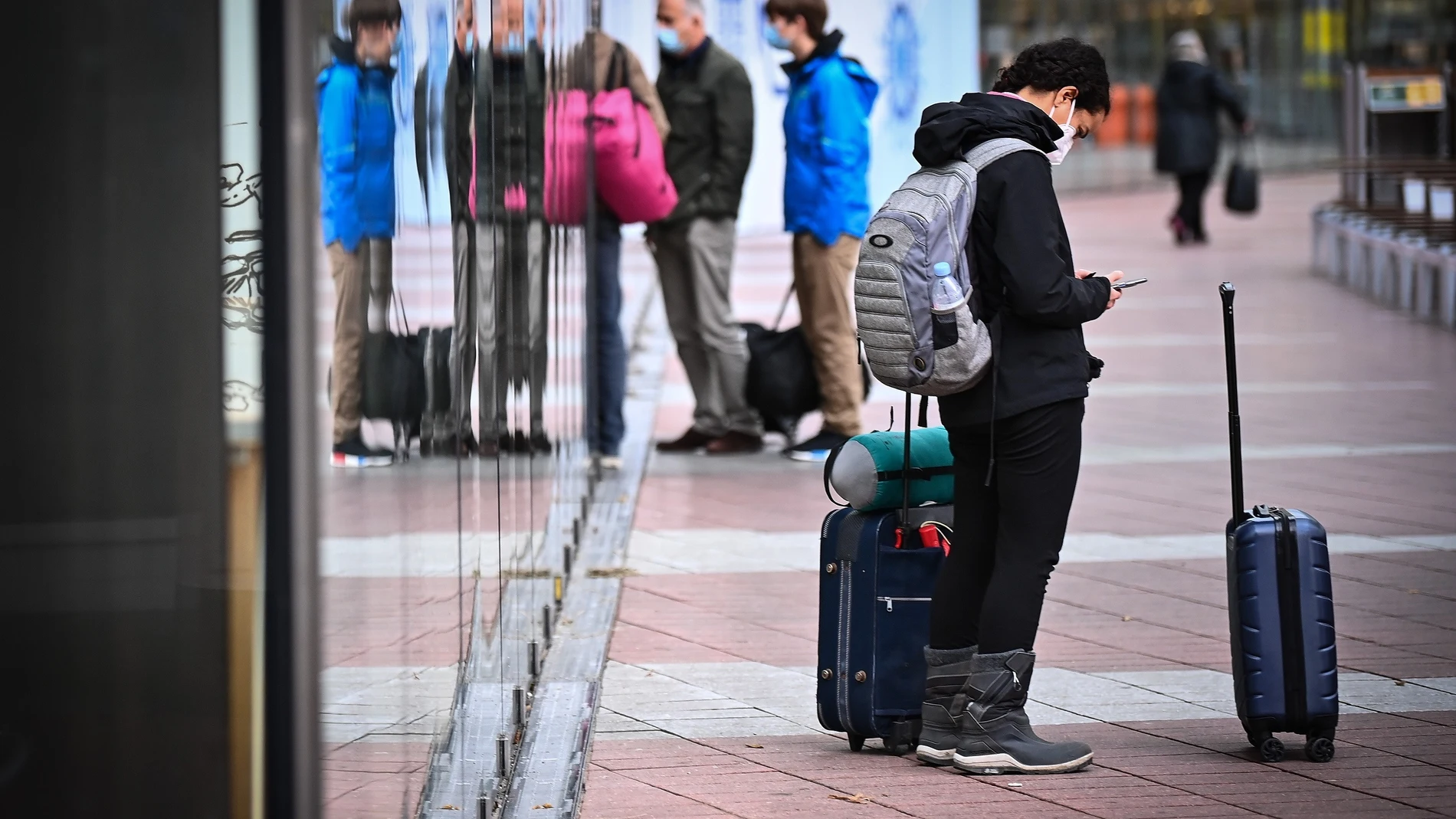 Exterior de una estación de Munich