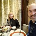 Daniel Pérez y Cristina, propietarios del "Yantar de Gredos"