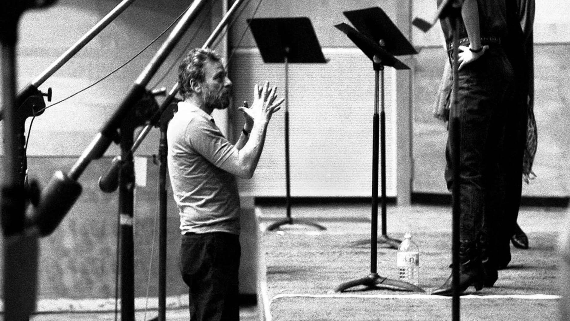 Stephen Sondheim, a finales de los ochenta, ultimando los detalles del estreno de uno de sus musicales más míticos: «Into the Woods»