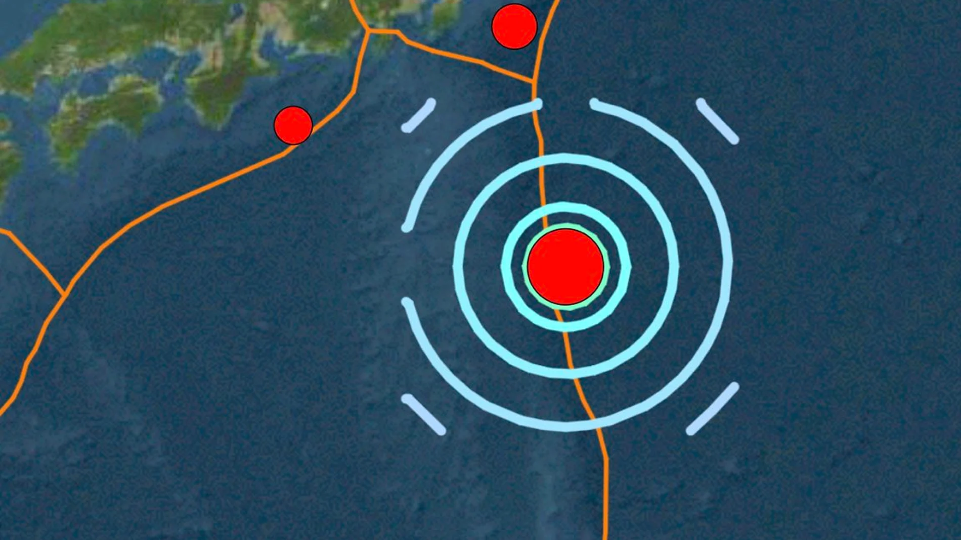 Terremoto en el sureste de Japón