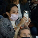 Tamara Falco, durante la Copa Davis 2021