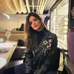 Sara Carbonero con biker.