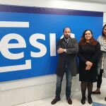 Ramón Rodríguez de la Borbolla, director de Avante Sevilla, Rocío Tornay, presidenta de Foro Marketing Sevilla, y Ana Caruncho, directora de Marketing y Comunicación de Avante Evolumedia