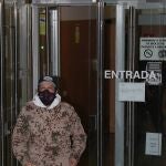 Rafael Amargo saliendo del juzgado de guardia en Madrid