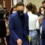 El portavoz de ERC, Gabriel Rufián, en el Congreso de los Diputados
