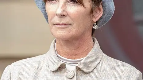 Fotografía de la duquesa de Northumberland, Jane Percy, en 2018