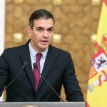 El presidente español, Pedro Sánchez