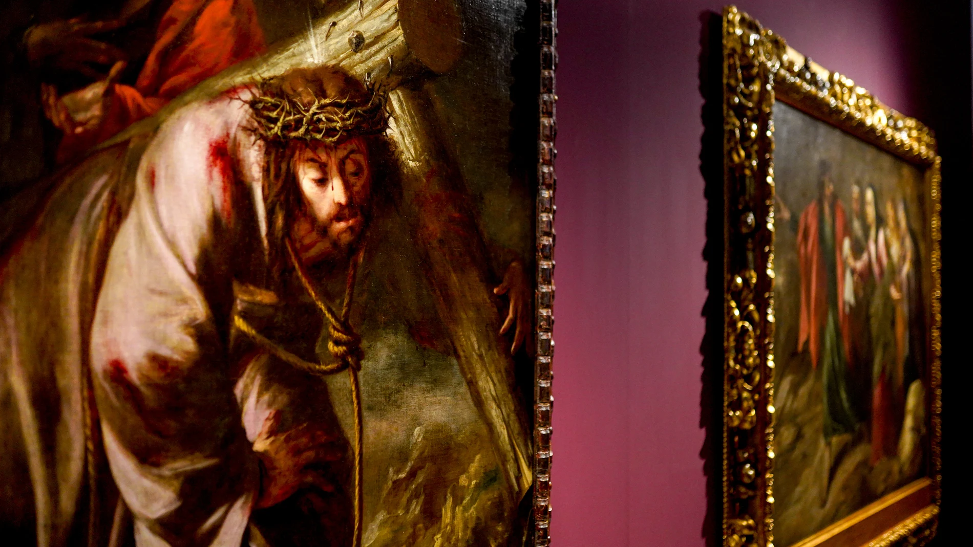Detalles de la exposición 'Valdés Leal. 1622-1690' en Museo de Bellas Artes de Sevilla (Andalucía). Eduardo Briones / Europa Press