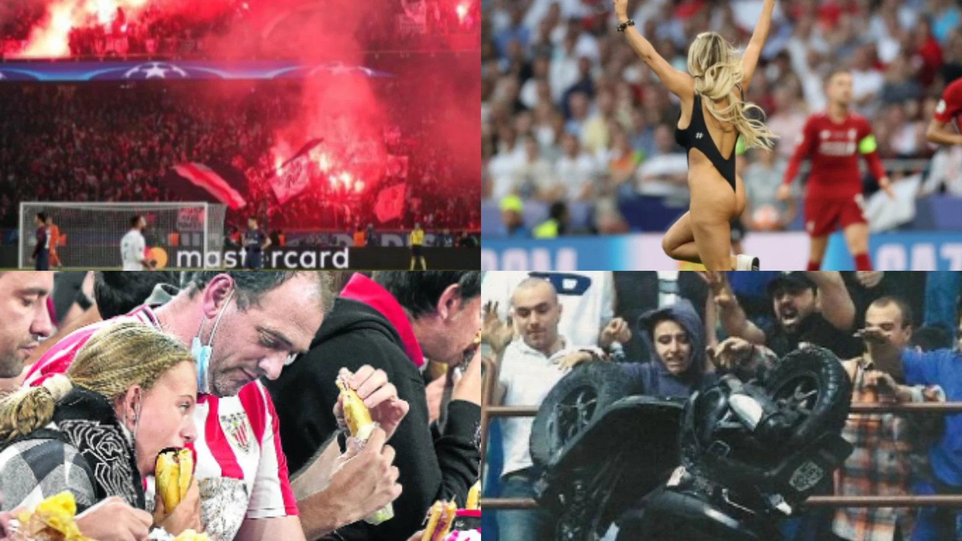 Prohibiciones en los estadios de fútbol