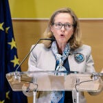 La vicepresidenta primera del Gobierno y ministra de Asuntos Económicos y Transformación Digital, Nadia Calviño