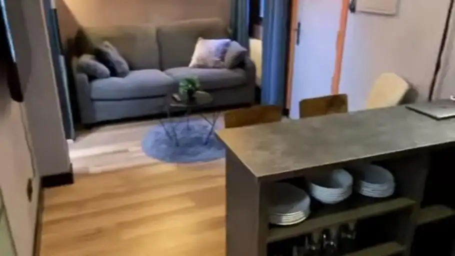 El salón-cocina de Christian Casas