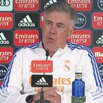 Ancelotti, en una conferencia de Prensa