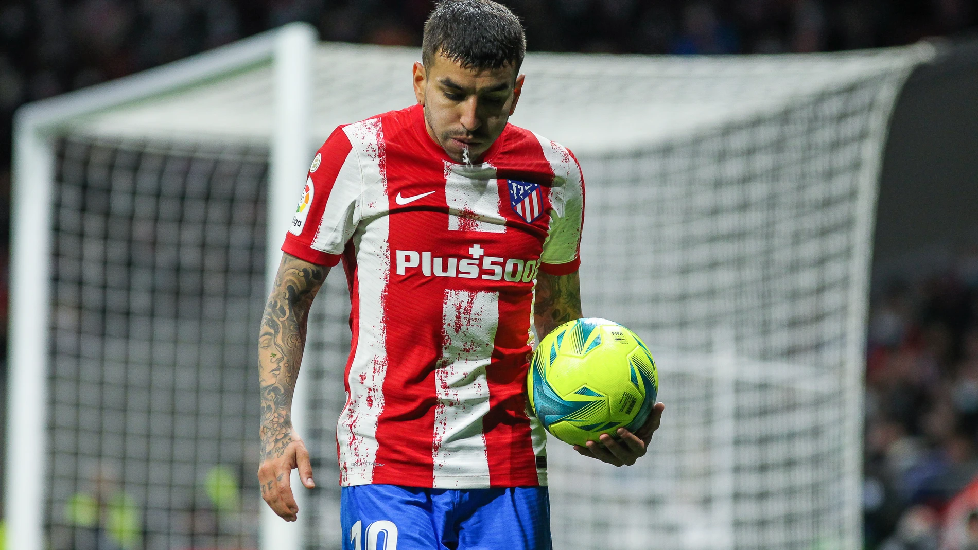 Ángel Correa con el Atlético de Madrid.