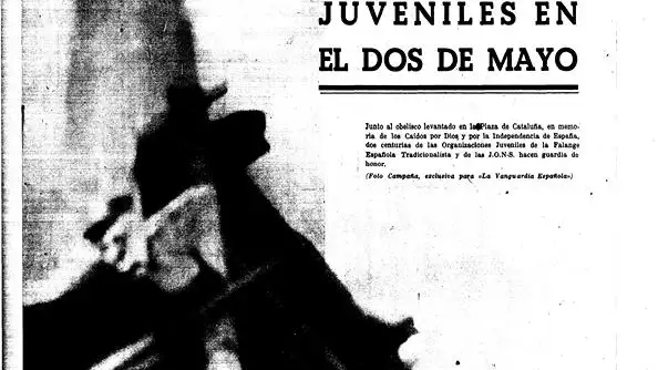 Un joven Antoni Tàpies en la portada de &quot;La Vanguardia&quot;