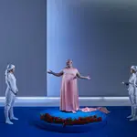 Ana Torrent, Jorge Calvo y Alicia Borrachero (de izda. a dcha.) protagonizan «Las criadas», en el Bellas Artes