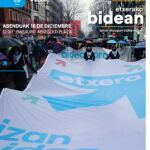 Uno de los carteles de la convocatoria