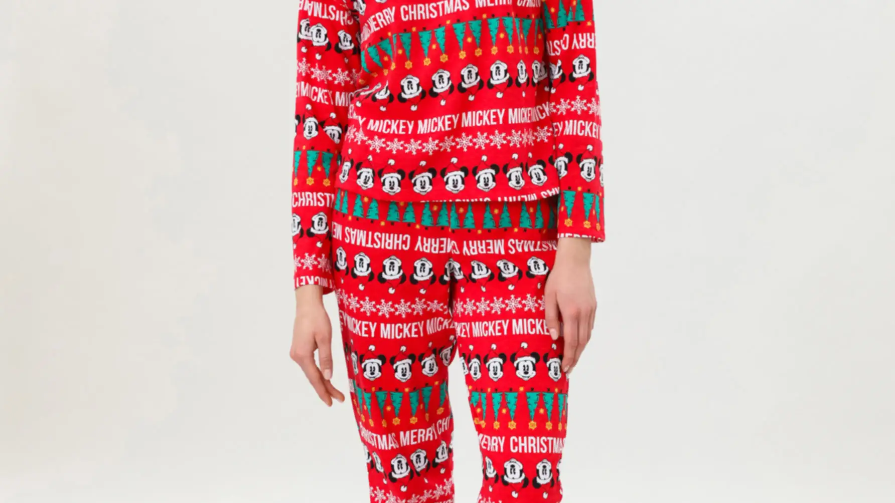 Pijama navideño de Mickey Mouse, de Lefties