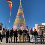 Teodoro García Egea y Fernando López Miras en un encuentro con alcaldes en Alcantarilla