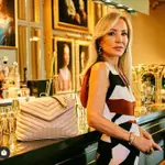 La empresaria ha lucido un diseño de la firma de Inés Domecq