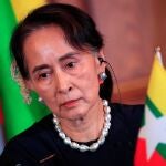 La Premio Nobel de la Paz Aung San Suu Kyi, en una foto de archivo