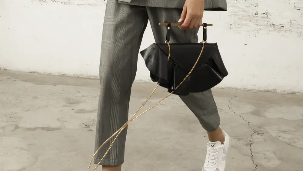 Pantalón Mel gris Gales, de Mimoki