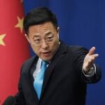 Zhao Lijian, portavoz del Ministerio de Asuntos Exteriores de China.