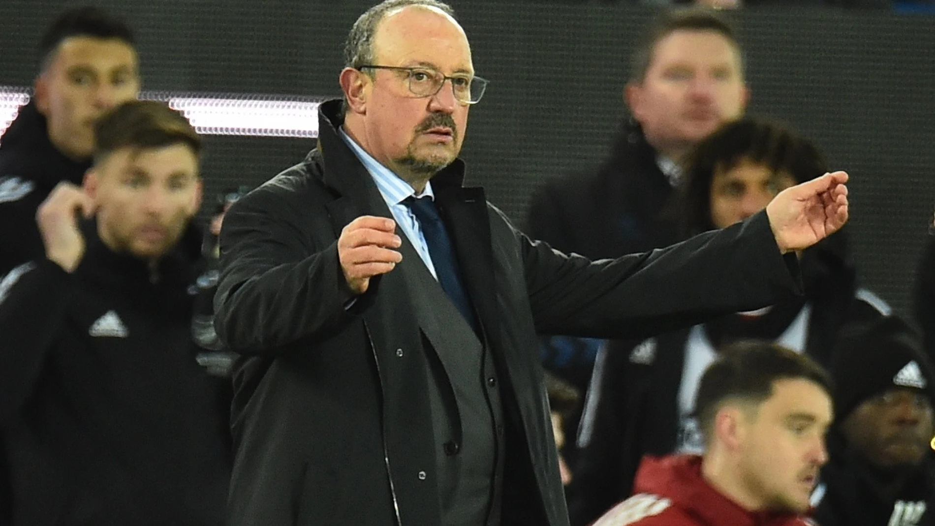 Rafa Benítez, técnico del Everton.