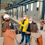 El conseller De España visita las obras de la línea 10 del Metro de Valencia