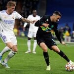 Matías Vecino con el Inter de Milán. EFE/ Chema Moya