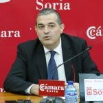 Alberto Santamaría, presidente de la Cámara de Comercio e Industria de Soria