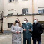 La delegada del Gobierno, Virginia Barcones, explica las inversiones de 60 millones del Gobierno en edificios de la Guardia Civil, la Policía Nacional e Instituciones Penitenciarias.