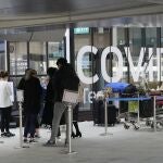 Una zona de pruebas de Covid-19.
