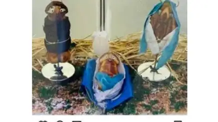 Publicidad del belén en la red social Instagram