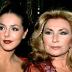 Rocío Carrasco y Rocío Jurado en una imagen de archivo