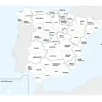 Mapa de los personajes más importantes de cada provincia.
