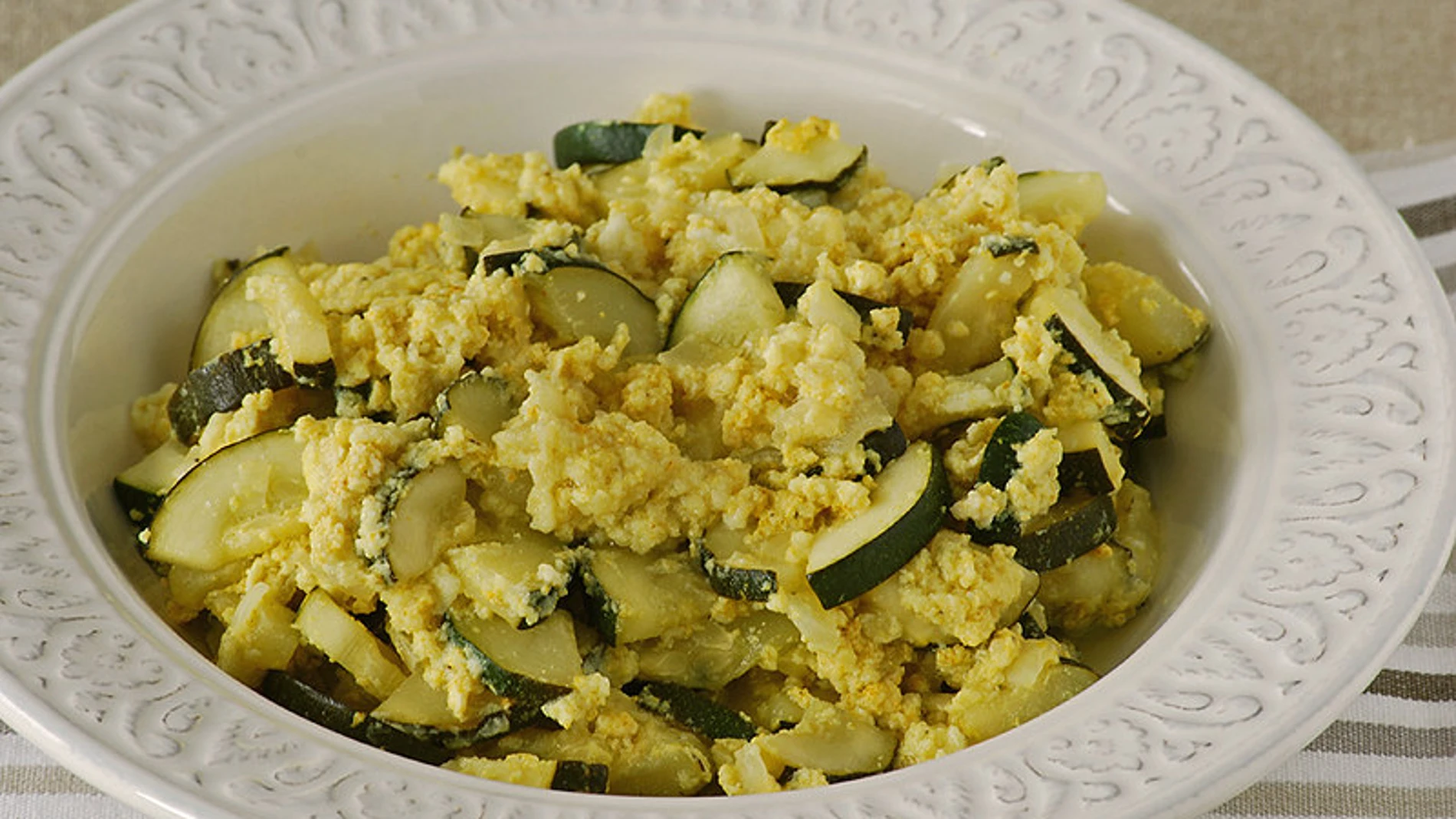 Plato de zarangollo