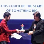 Entrega de premios del Certamen de Arte Joven de Castilla y León del pasado año