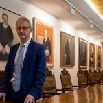 El rector de la Universidad de Salamanca, Ricardo Rivero