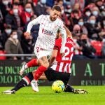 El centrocampista argentino del Sevilla Papu Gómez.